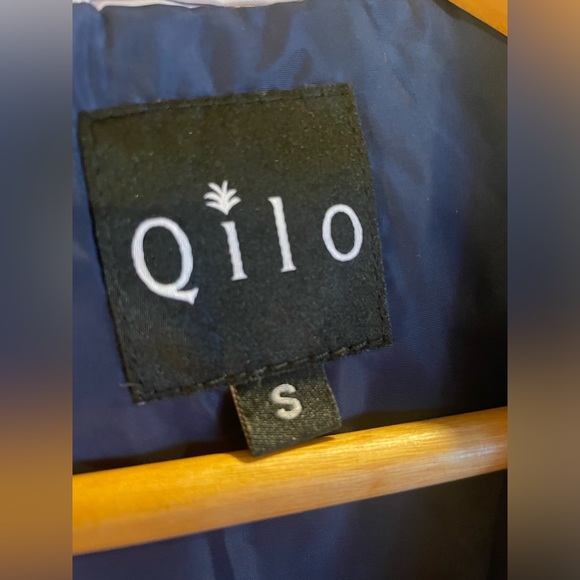 Grey silk jacket! Size S - Picture 4 of 4